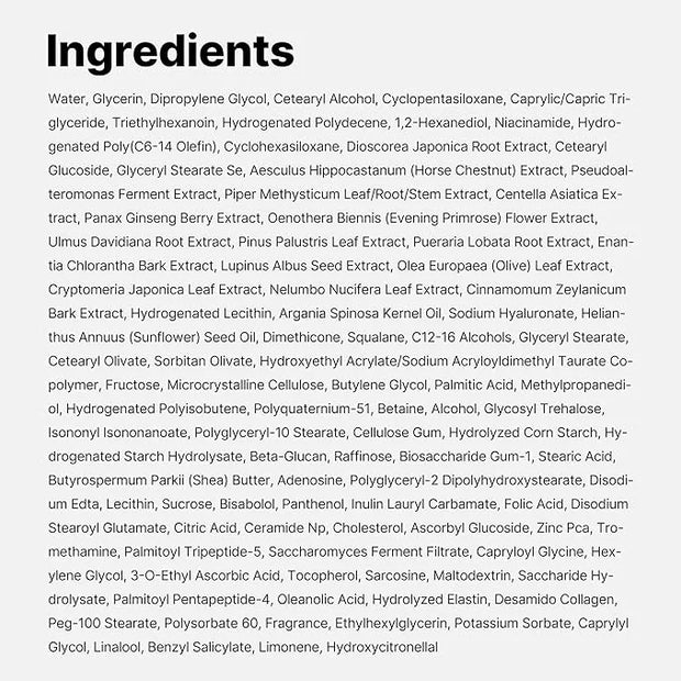 medicube Triple Collagen Cream - Hydrating & Firming Moisturizer with Hyaluronic Acid, Premium Elastin, Shea Butter - Wrin...