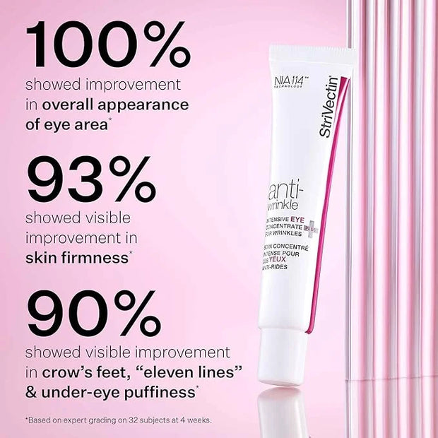 StriVectin Anti Wrinkle Trio Kit for Face and Eyes, 3 piece kit with SD Plus Moisturizer, Peptide Plump Line Face Serum, a...