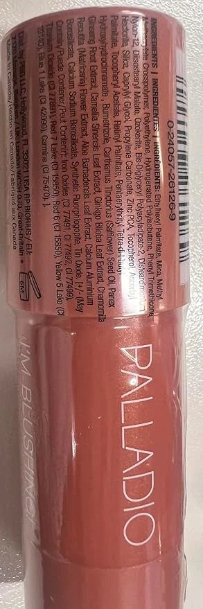 Palladio I'm Blushing 2-in-1 Cheek and Lip Tint, Buildable Lightweight Cream Blush, Sheer Multi Stick Hydrating formula, A...