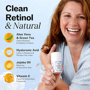 LilyAna Naturals Anti Aging Retinol Face Cream for Women – Wrinkle & Neck Cream for Firming, Retinol Moisturizer for Face ...