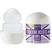 Fresh Kidz Roll On Deodorant for Kids and Teens - Baking Soda and Aluminum-free 24 Hour Protection for Sensitive Skin - Gi...