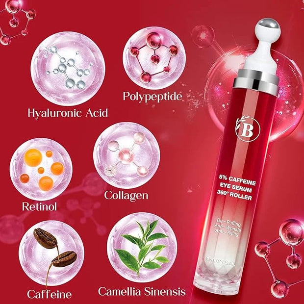 Caffeine Eye Cream for Nourishing and Hydrating, 1.4 Fl Oz (Pack of 1) - Product Image