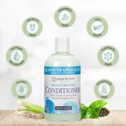 Ginger Lily Farms Botanicals Moisturizing Conditioner for Dry Hair, Island Tranquility, 100% Vegan & Cruelty-Free, Green T...