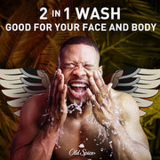 Old Spice Cleansing Body Wash for Men, 3X Defense, 24/7 Shower Fresh with Lasting Scent, 2-in-1 Body & Face Wash, Eaglefan...