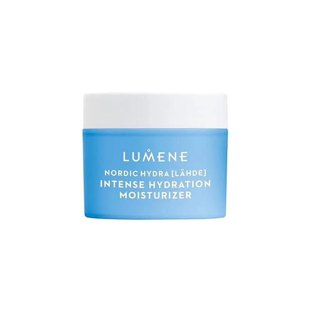 Lumene Nordic Hydra [Lahde] Intense Hydration Moisturizer - Lightweight Plumping Face Cream for Dry Skin - Enriched with A...