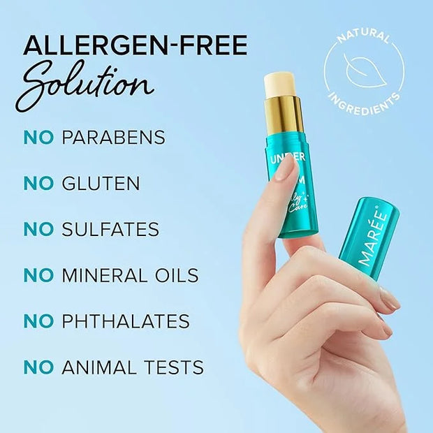 MAREE Under Eye Balm Stick with Retinol & Ceramide Complex - Facial Moisturizer for Dark Circles & Wrinkles - Under Eye Br...