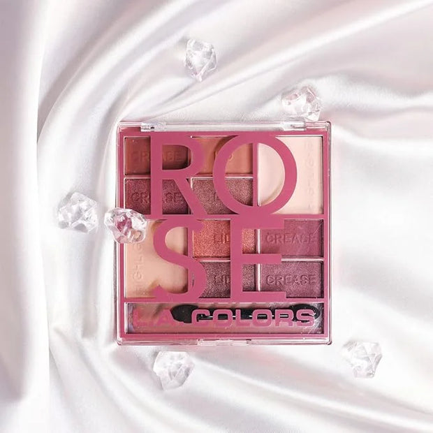 L.A. COLORS Color Block Eyeshadow, Rose CES136 - Product Image