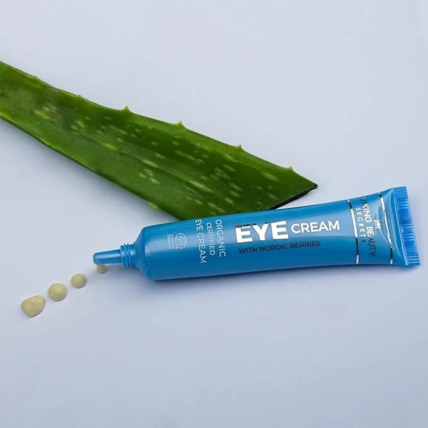 Eye Cream - Hyaluronic Acid and Nordic Berry Infused Eye Cream - Under Eye Cream for Reducing Dark Circles and Fine Lines ...