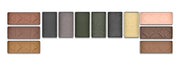 L.A. COLORS Day to Night 12 Color Eyeshadow, Sunrise CES422 - Product Image