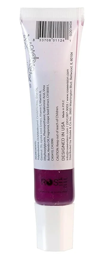 ROSÉE & CO Rosee Lip Gloss Vegan & Cruelty Free Treatment, Professional Make up, Long Lasting Glossy with Shea Butter, Moi...