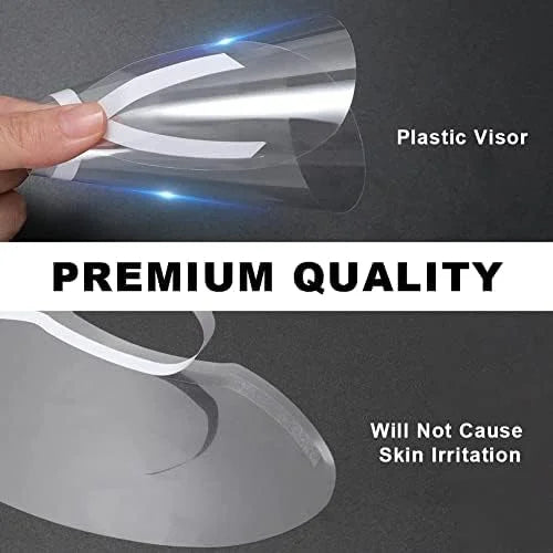 30 PCS Face Shield for Shower, Clear Eyebrow Shower Visor for Adults Eyelash Extensions, Eyelid Surgery, Lash Aftercare fo...