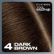 Clairol Root Touch-Up by Nice'n Easy Permanent Hair Dye, 4 Dark Brown Hair Color, Pack of 2 - Product Image