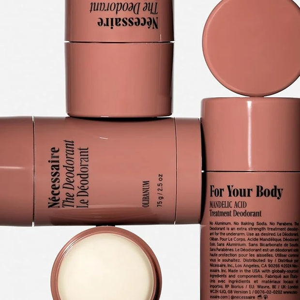 Nécessaire The Deodorant Olibanum | Natural Aluminum Free Deodorant For Women & Men. Extra Strength Treatment with Mandeli...
