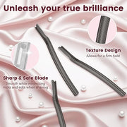 Eyebrow Razor with 12 Blades, Face Razors for Women and Men,Dermaplane Razor for Women Face, Facial Hair Removal for & Eye...