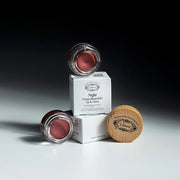 2-in-1 Cream Cheek Blush + Lip Color | Natural Mineral pigment | Soft Lips with natural oils and Vitamin E | 100% Plant in...