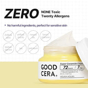 HOLIKA HOLIKA Good Cera Super Ceramide Cream | Soothing Facial Cream & Skin Moisturizer | Ceramide Cream Korean Moisturize...