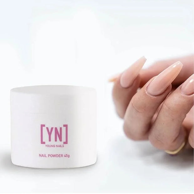 Young Nails Acrylic Cover Powder, Peach, 45 Gram - Product Image