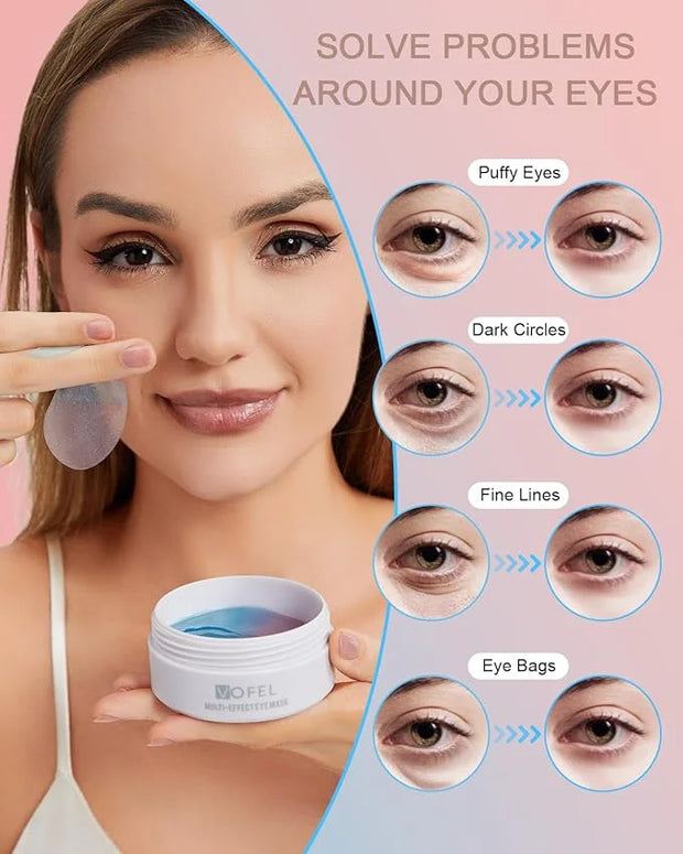Anti Aging Serum for Face Eye Patches for Wrinkles - Product Image