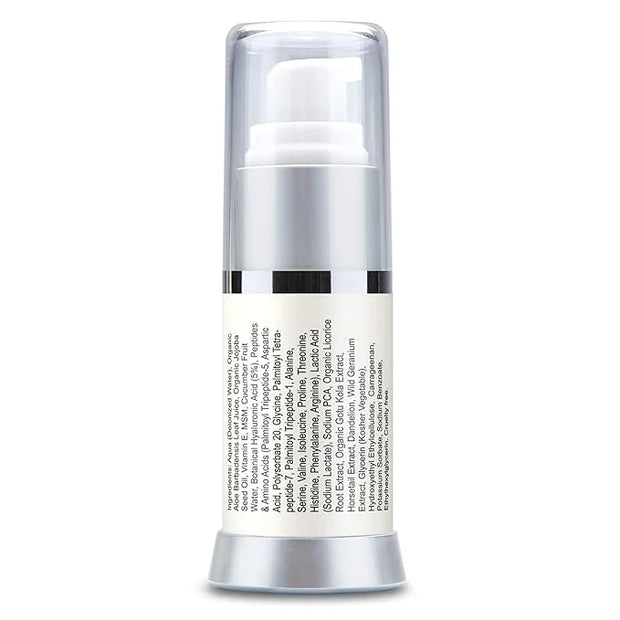 Deluvia Daily Under Eye Gel - Reduces the Appearance of Puffiness, Wrinkles, Fine Lines, Bags, Dry, Crepe Skin - Organic A...