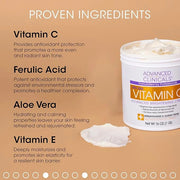Advanced Clinicals Vitamin C Brightening Cream + Puffy Under Eye Brightening Serum Set - Product Image