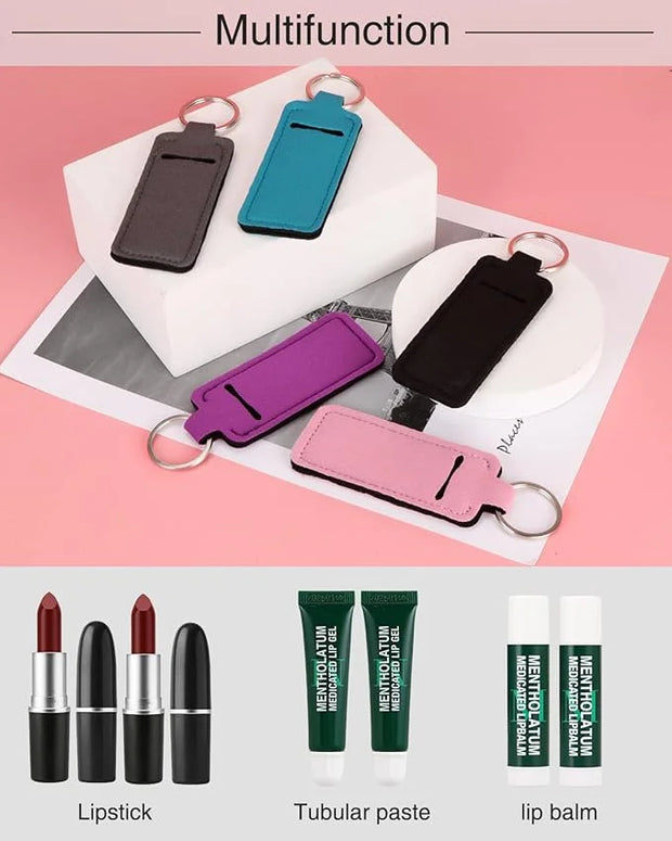 Lip Balm Sleeve Pouch Chapstick Holder