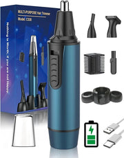 AREYZIN Ear and Nose Hair Trimmer for Men and Women Professional USB Rechargeable Nose Trimmer Nose Clippers Eyebrow Facia...