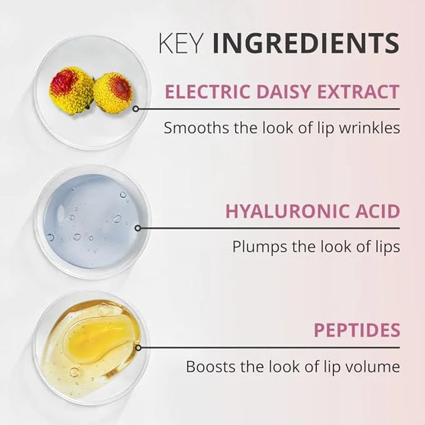 goPure Lip Plumper – Plumping lip gloss formula with Hyaluronic Acid & Peptides, moisturizing, volumizing, smooths the loo...
