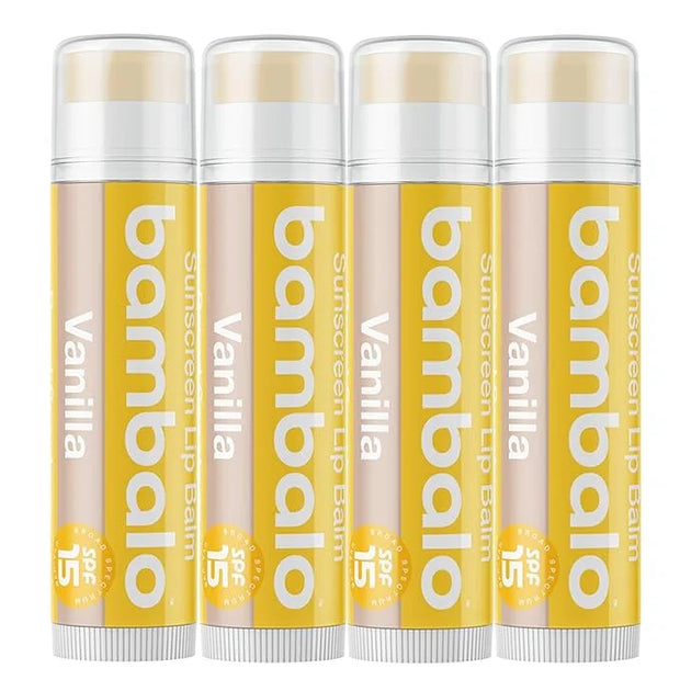 4-Pack Vanilla SPF 15 Lip Balm