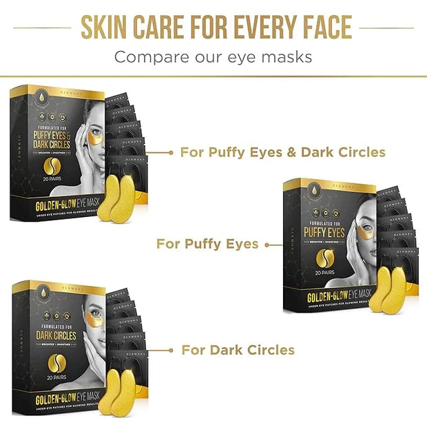 Dermora golden glow under eye