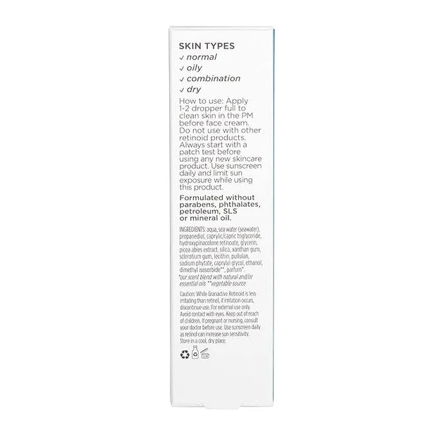 Face Serum by Pacifica - Clean Shot Granactive Retinoid 5% Solution – Anti-Aging Facial Serum with Advanced Retinoid Compl...