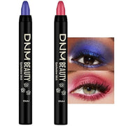 evpct 2Pcs Cream Eyeshadow Sticks Set for Eyes Waterproof, Blue Shimmer & Red Shimmer Matte Eye shadow Stick Pencil Pen Bu...