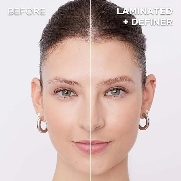 L'Oreal Paris Infallible Up To 24H Wear Brow Lamination, Water-Resistant Longwear Eyebrow Gel Make Up, Clear/Transparent, ...