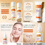 Oats Skincare Set Mom Women Gift - Pregnancy Must Haves - 7PCS Skin Care Set - Anti-Wrinkle New Mom Gifts - Skin Care Prod...