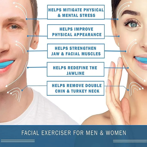 Jawline Exerciser & Jaw Exerciser for Women & - Product Image
