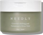 NEEDLY | Cicachid Chilling Toner Pad | Cooling & Soothing pad | Vegan Certified Cotton pad | - Product Image