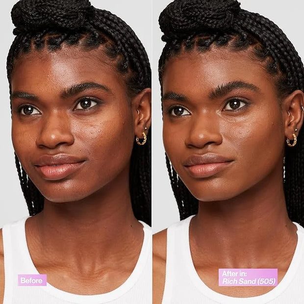 Revlon Illuminance Tinted Serum, Triple Hyaluronic Acid, Evens Out Skin Tone Over Time and Hydrates All Day, SPF 15, 505 R...