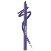 Maybelline TattooStudio Long-Lasting Sharpenable Eyeliner Pencil, Glide on Smooth Gel Pigments with 36 Hour Wear, Waterpro...