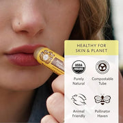 Moon Valley Organics Beeswax Lip Balm VANILLA,