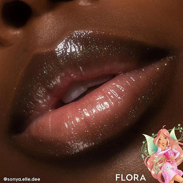 ColourPop Winx Club Ultra Glossy Lip Gloss - Hydrating Gold Lip Gloss for Juicy, Fuller-Looking Lips - Formulated with Joj...