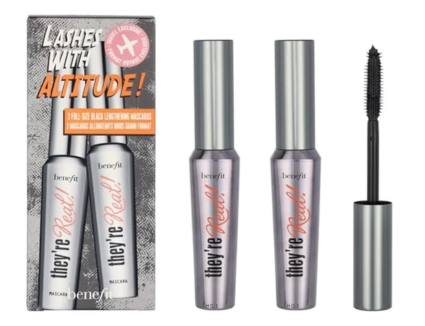 Benefit Cosmetics They're Real Beyond Mascara Duo Set Black, 0.3 Ounce (Pack of 2) - Product Image