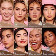 Face Blush Foundation Natural Brightening Silky Moisturizing Sodium Hyaluronate Bakery Crafted Glittering Powder - Product...