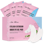 50 Pairs Under Eye Patches,Eye Pads Lash Extensions Lint Free, Eyelash Extension Patches Add Aloe Vera Hydrogel Lash Pad -...