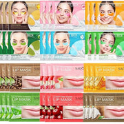 36 Pairs Under Eye Patches & Lip Mask for Puffy Eyes and Dark Circles - Crystal Lip Care Gel Pads Mask Bulk Collagen Skin ...