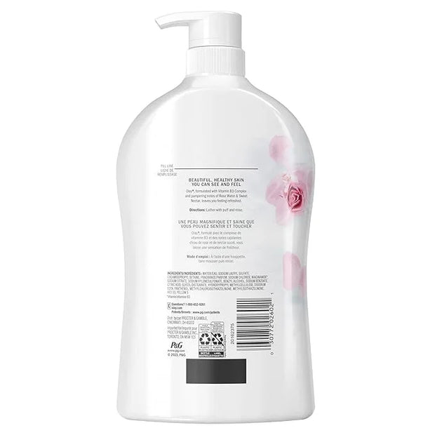 Olay Body Wash for Women, Fresh Radiance, Refreshing & Renewing, Made with Plant Based Cleansers, B3 Botanical Complex, Fo...