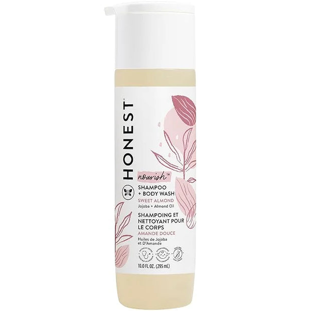 The Honest Company 2-in-1 Cleansing Shampoo + Body Wash | Gentle for Baby | Naturally Derived, Tear-free, Hypoallergenic |...