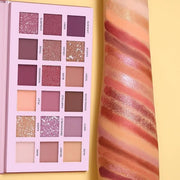 2Pcs Florescence + Aromas Eyeshadow Palette Makeup Set, Matte Shimmer Glitter Pressed Pearl All Highly Pigmented Blending ...