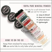 Summer Cupcake Mineral Eye Shadow Pallet, Organic Makeup