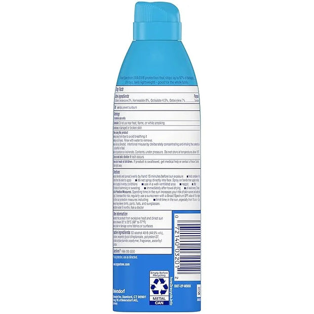 Coppertone Complete Sunscreen Spray, SPF 50 Spray Sunscreen, 5.5 Oz