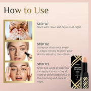Caffeine Under Eye Balm: Hydrating Eye Brightener Stick Cream for Dark Circles & Puffiness, Anti-Wrinkle Korean Skincare T...