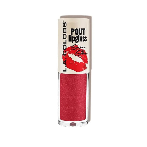 L.A. COLORS Pout Shiny Lipgloss, French Kiss CLG647 - Product Image